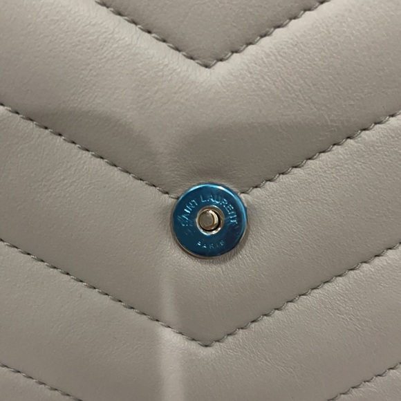 YSL LOULOU TOY BAG IN MATELASSÉ "Y" LEATHER - Picture 5 of 10